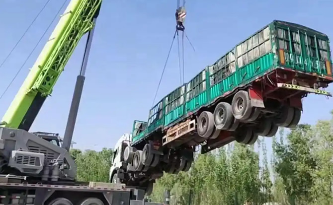 省直辖县级 / 林区道路脱困救援案例
